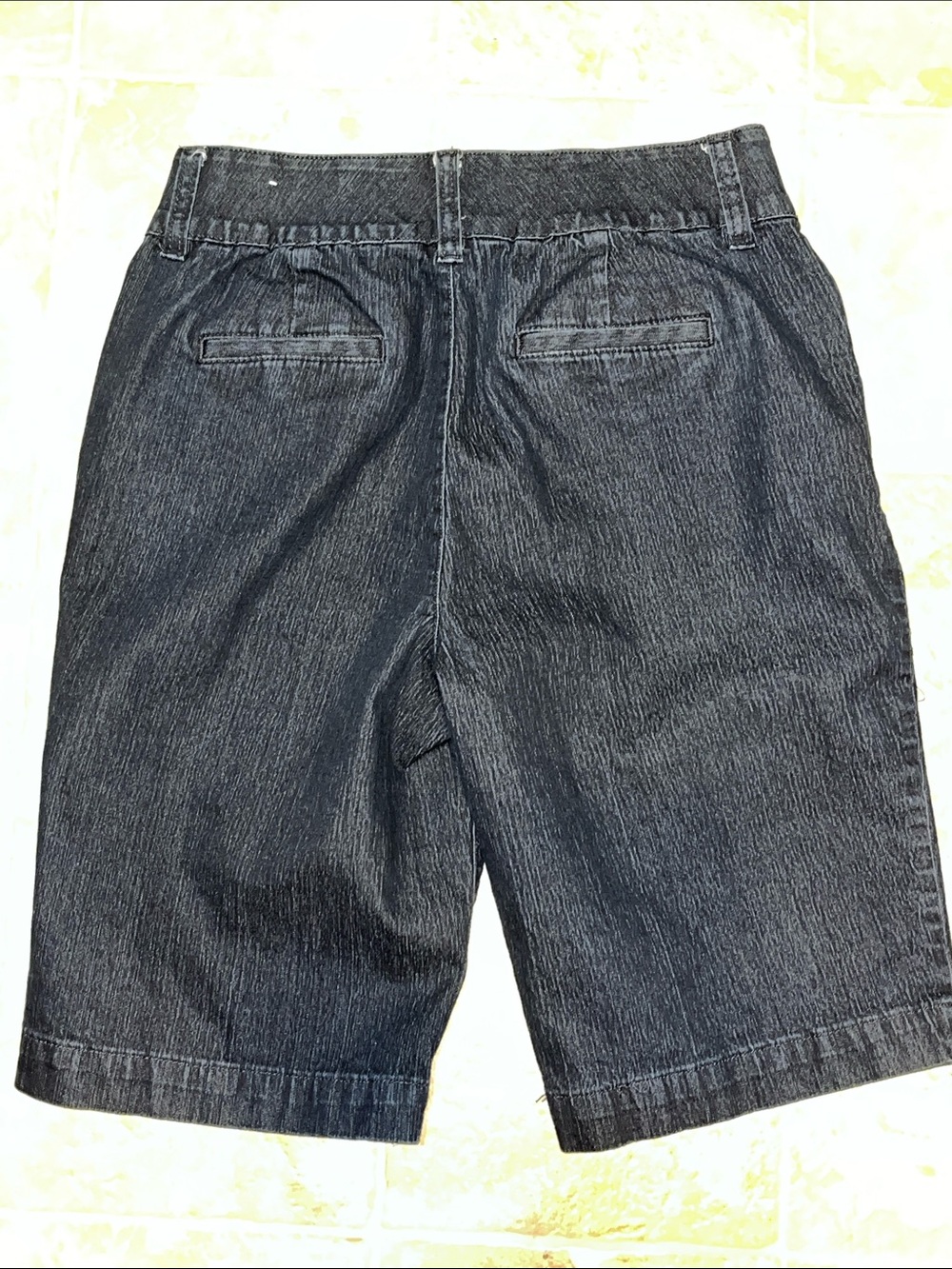 Christopher & Banks Dark Navy Denim Shorts - Picture 5 of 9